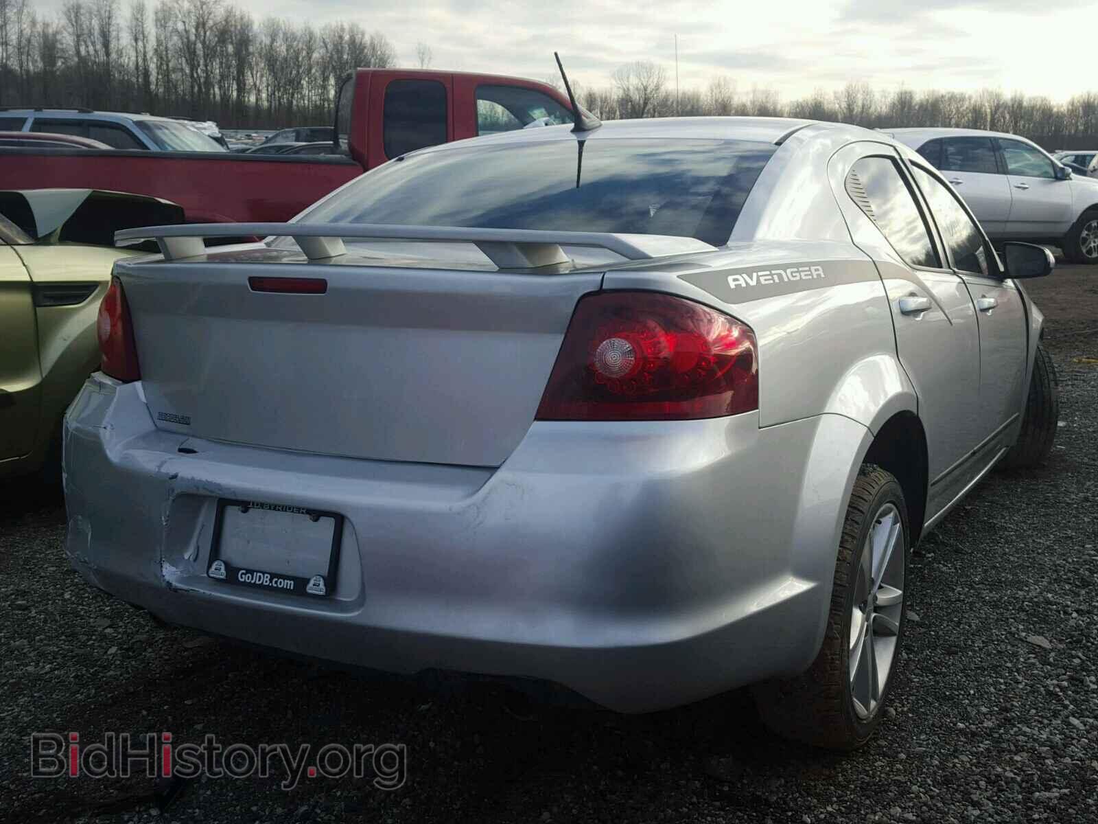 2012 DODGE AVENGER - VIN: 1C3CDZEG4CN293537 - Фото 4