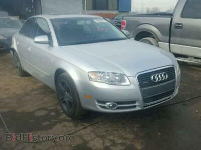 2007 Audi A4 A4 2.0T QU, silver — VIN WAUDF78E07A206297, Copart