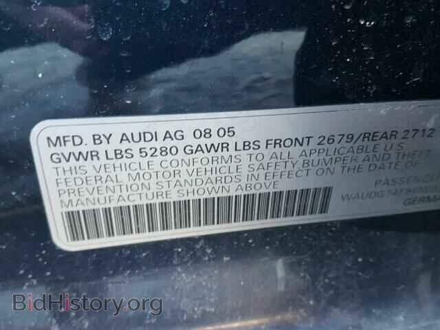 2006 AUDI A6 - VIN: WAUDG74F96N059898 - Фото 10