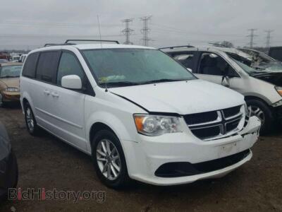 2016 Dodge CARAVAN Grand Cara, white — VIN 2C4RDGCG1GR328198, Copart