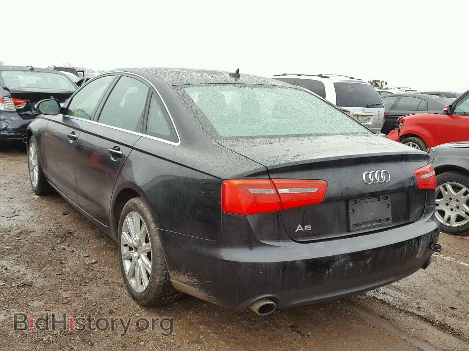 2014 AUDI A6 - VIN: WAUGFAFCXEN057950 - Фото 3