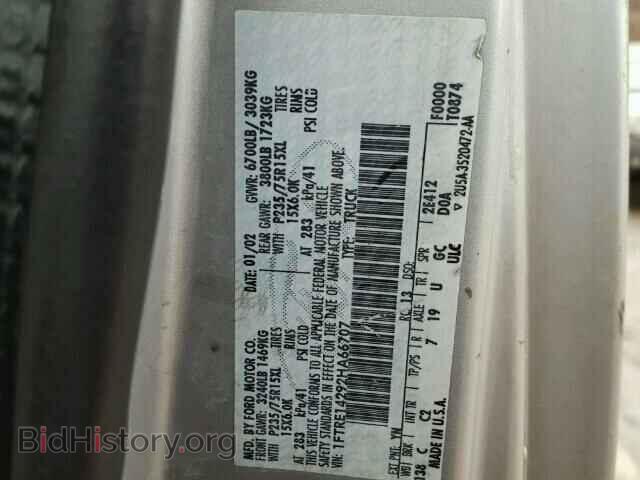 2002 FORD ECONOLINE - VIN: 1FTRE14292HA66707 - Photo 10