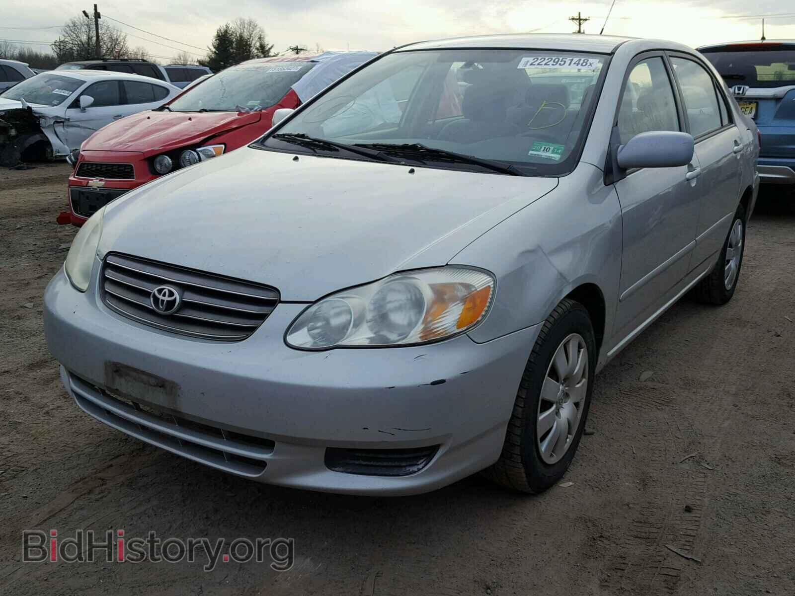 2003 TOYOTA COROLLA - VIN: 2T1BR38EX3C100858 - Photo 2