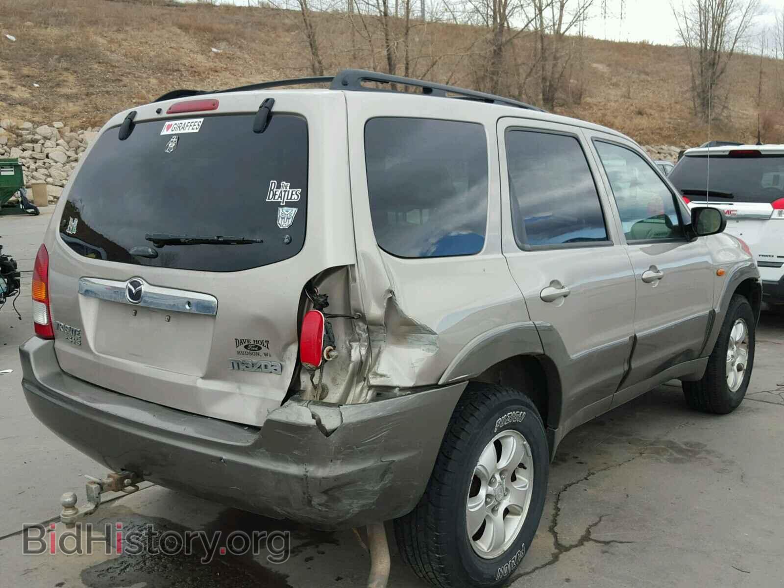 2002 MAZDA TRIBUTE - VIN: 4F2YU08122KM33668 - Фото 4