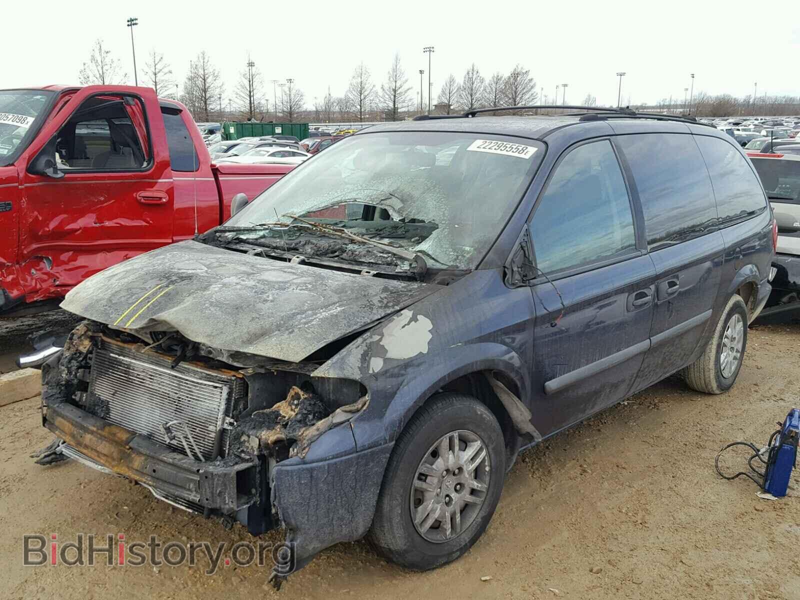2005 DODGE CARAVAN - VIN: 1D4GP24R75B245827 - Фото 2