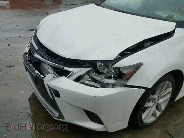 2014 LEXUS CT 200 - VIN: JTHKD5BH2E2183473 - Фото 9