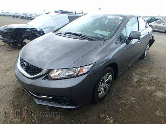 2013 HONDA CIVIC - VIN: 19XFB2F58DE276409 - Фото 2