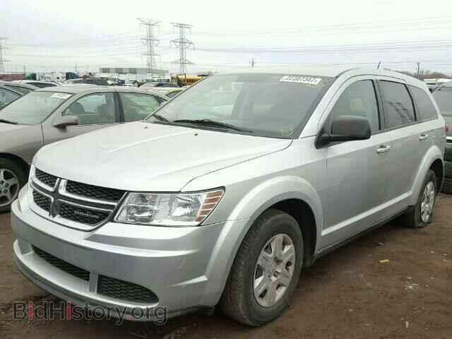 2012 DODGE JOURNEY - VIN: 3C4PDCAB6CT141067 - Фото 2