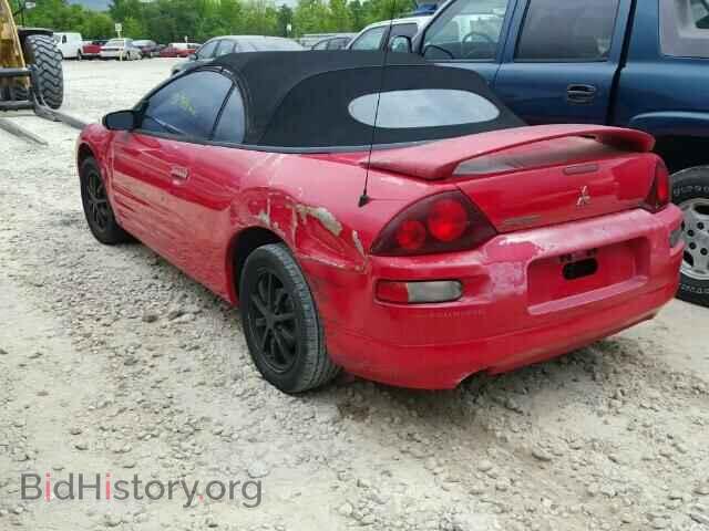 2001 MITSUBISHI ECLIPSE - VIN: 4A3AE45G41E148513 - Фото 3