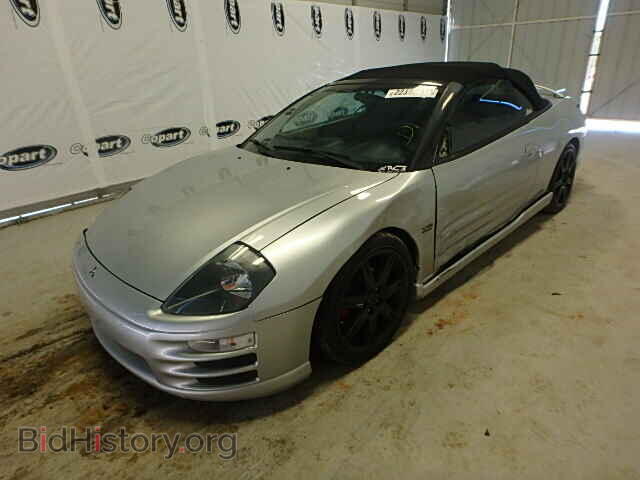2001 MITSUBISHI ECLIPSE - VIN: 4A3AE85H81E089563 - Фото 2