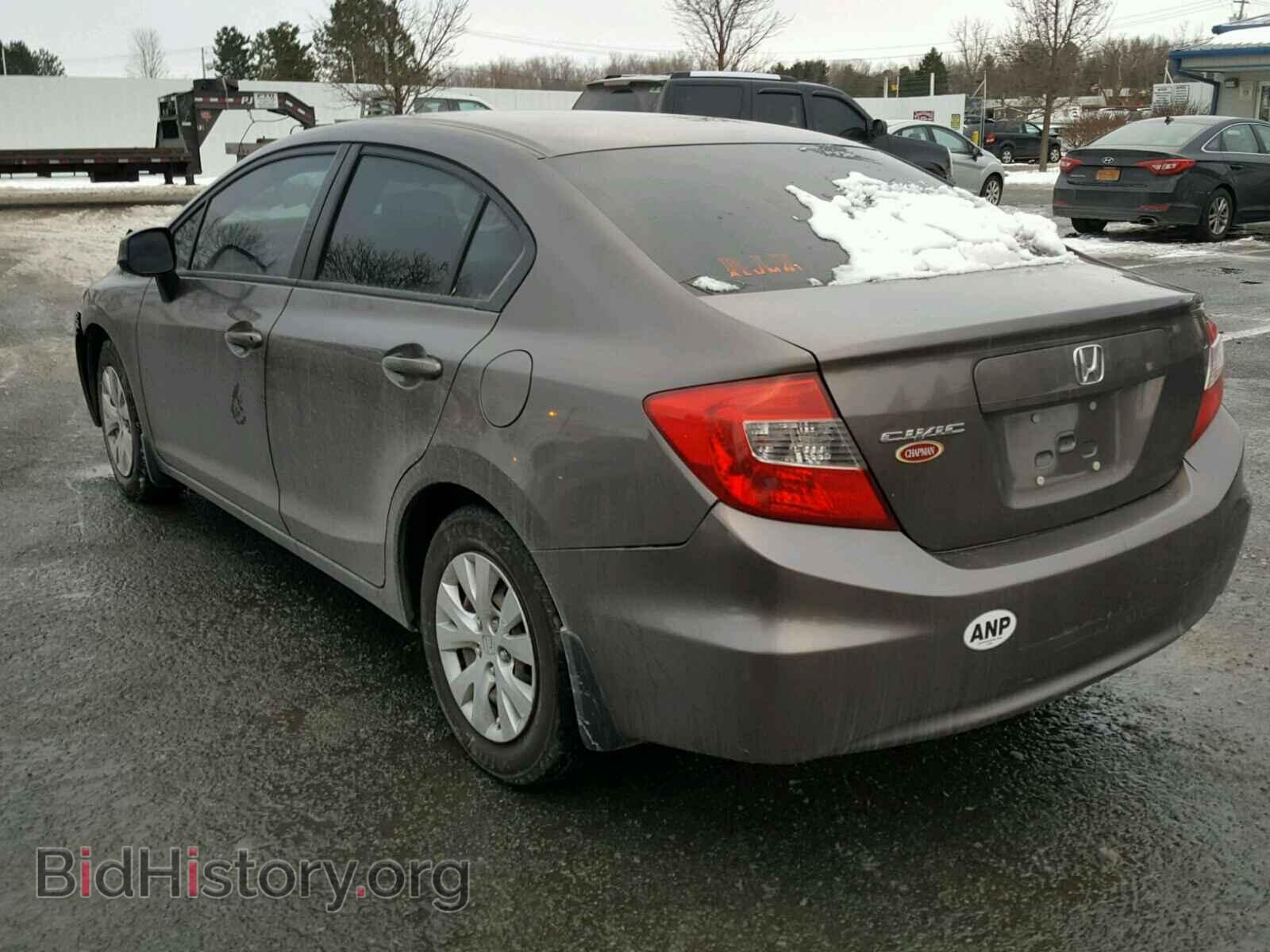 2012 HONDA CIVIC - VIN: 2HGFB2F54CH587792 - Фото 3