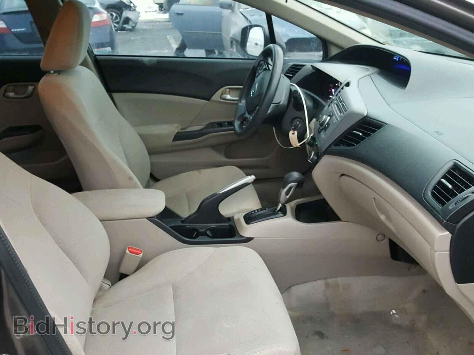 2012 HONDA CIVIC - VIN: 2HGFB2F54CH587792 - Фото 5