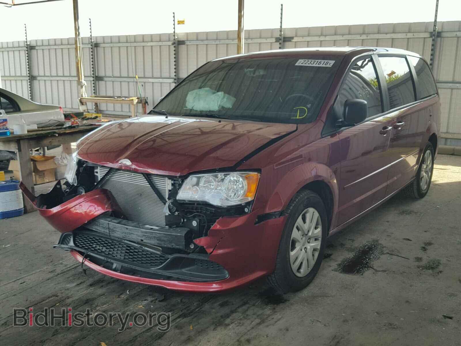 2016 DODGE CARAVAN - VIN: 2C4RDGBG6GR161936 - Фото 2