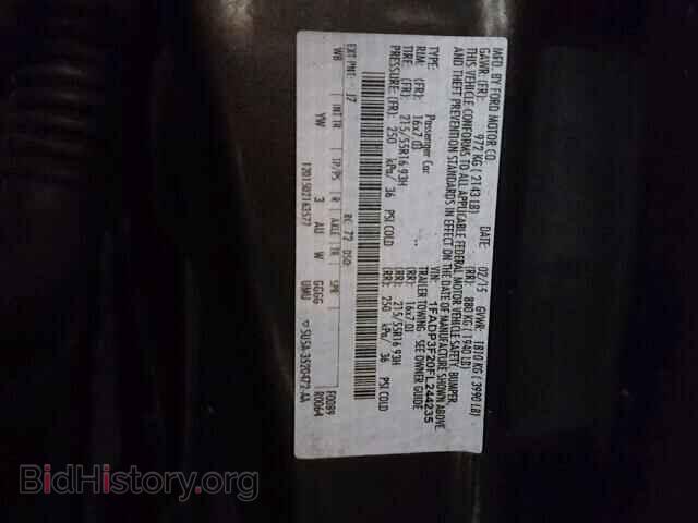 2015 FORD FOCUS - VIN: 1FADP3F20FL244235 - Фото 10