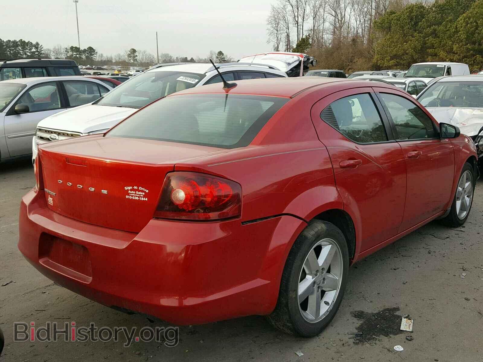 2014 DODGE AVENGER - VIN: 1C3CDZAB0EN202244 - Фото 4