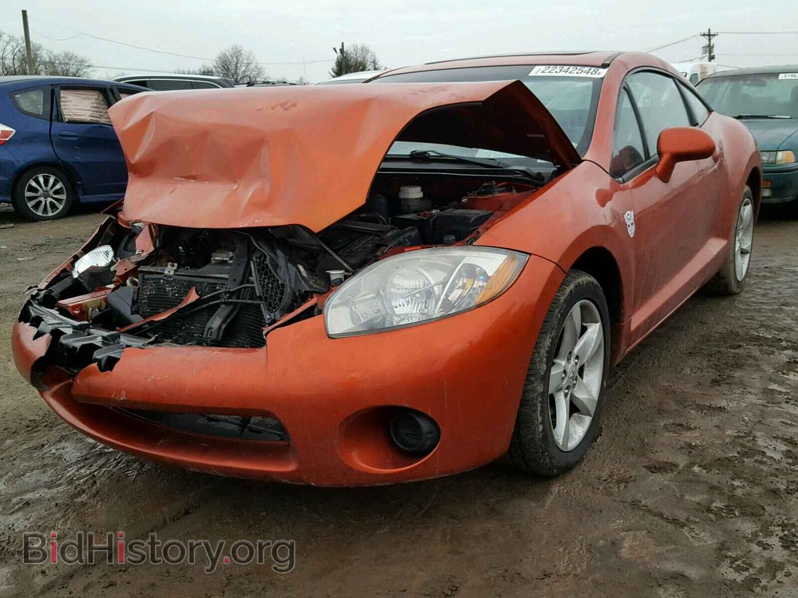 2007 MITSUBISHI ECLIPSE - VIN: 4A3AK24F37E009522 - Фото 2
