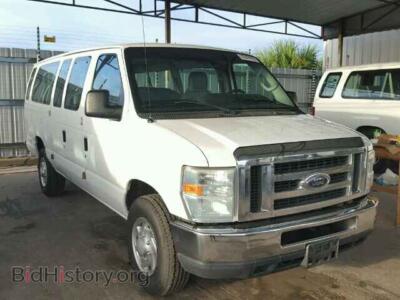 2010 Ford ECONOLINE, white — VIN 1FBSS3BLXADA45991, Copart