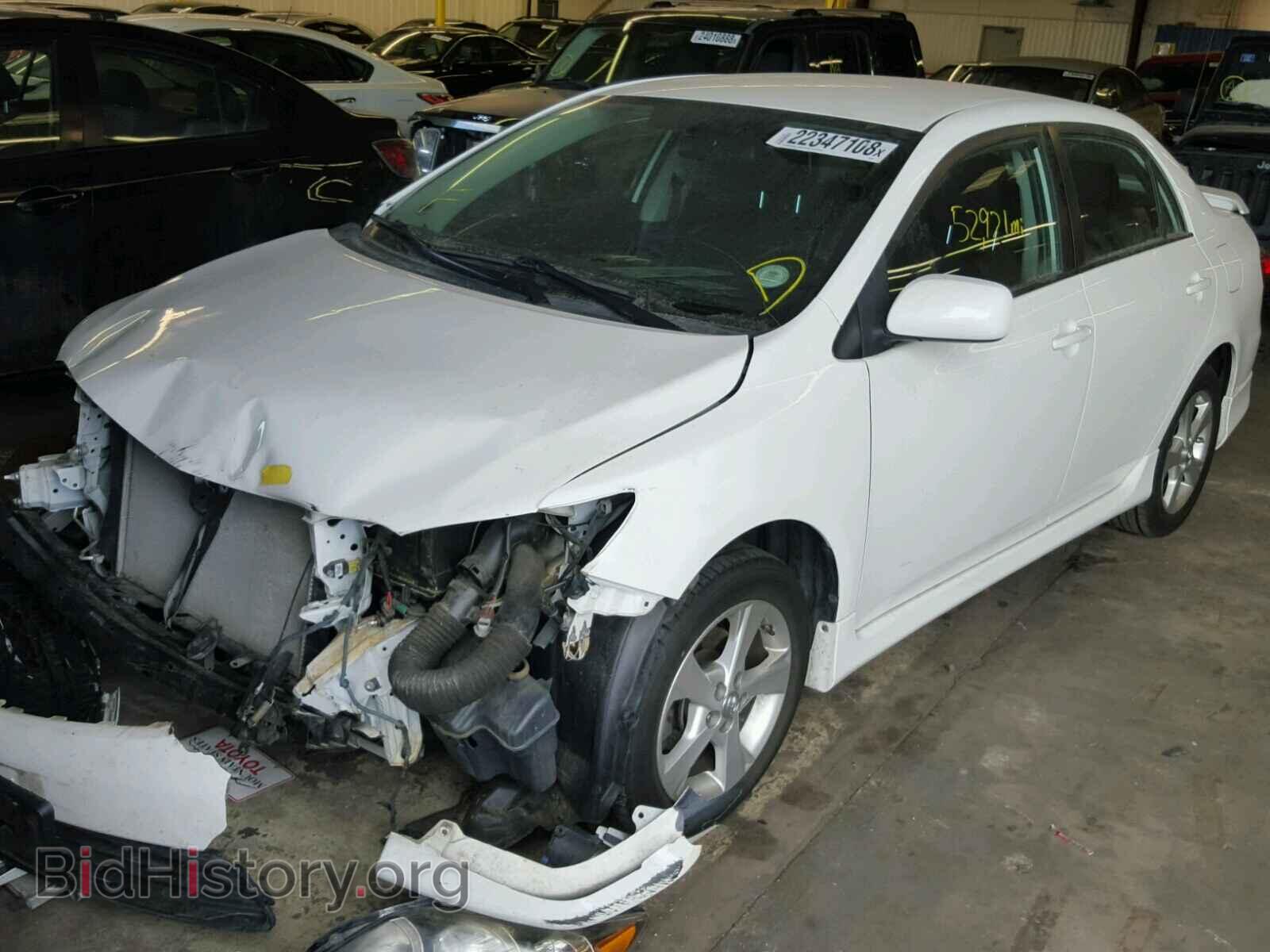 2011 TOYOTA COROLLA BA - VIN: 2T1BU4EEXBC652061 - Фото 2