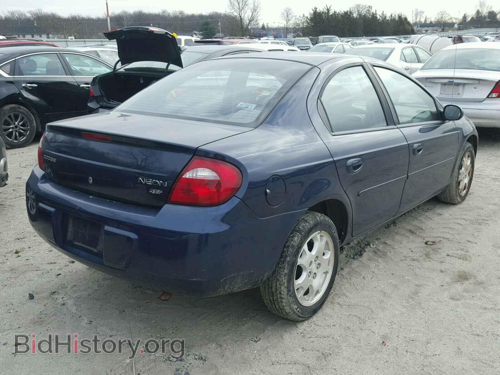 2005 DODGE NEON - VIN: 1B3ES56C75D110821 - Фото 4