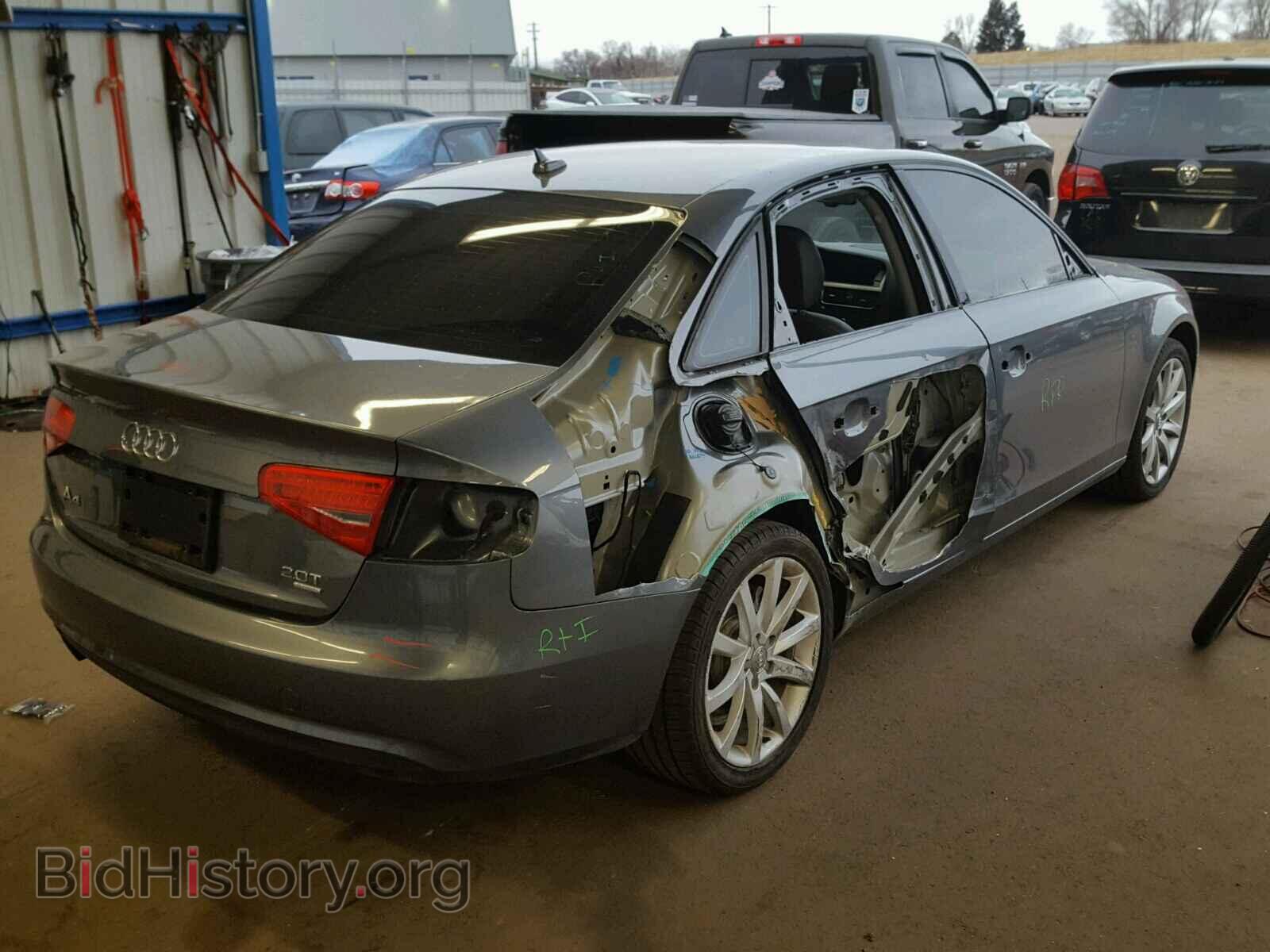 2013 AUDI A4 - VIN: WAUFFAFL0DN005754 - Photo 4