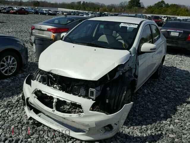 2017 MITSUBISHI MIRAGE - VIN: ML32F4FJ3HH001092 - Фото 2