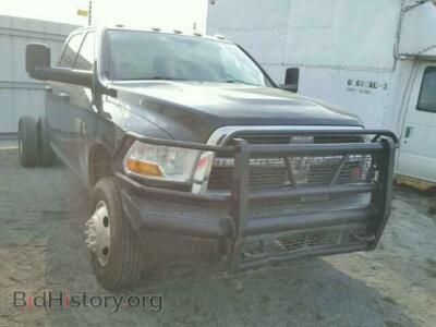 2012 Dodge RAM 3500 RAM 3500 S, черный — VIN 3C7WDTCL4CG121218, Copart