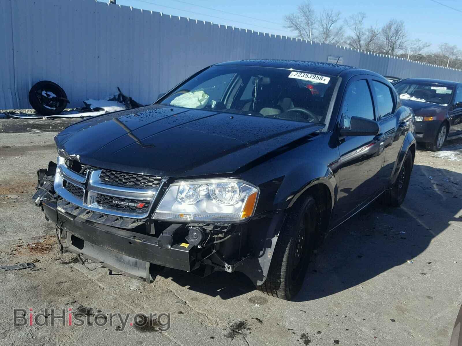 2014 DODGE AVENGER - VIN: 1C3CDZAB4EN223209 - Фото 2