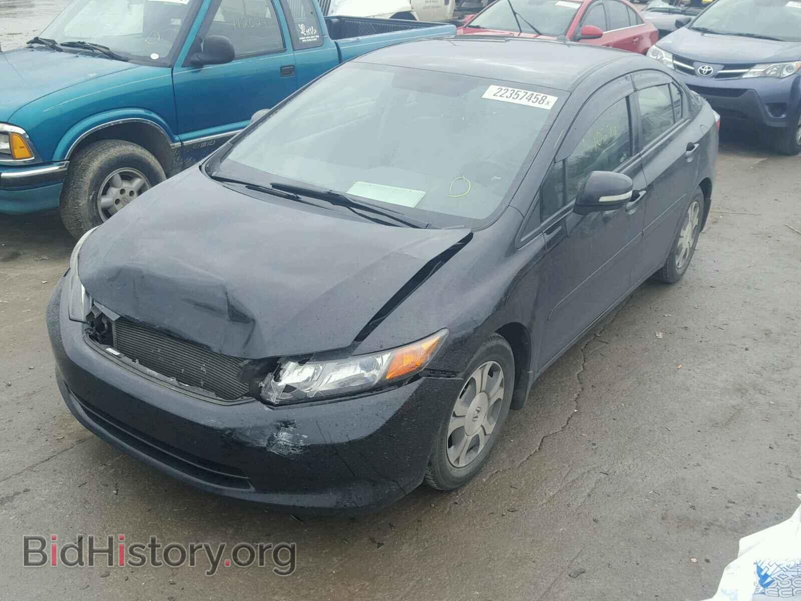 2012 HONDA CIVIC - VIN: JHMFB4F21CS003050 - Фото 2