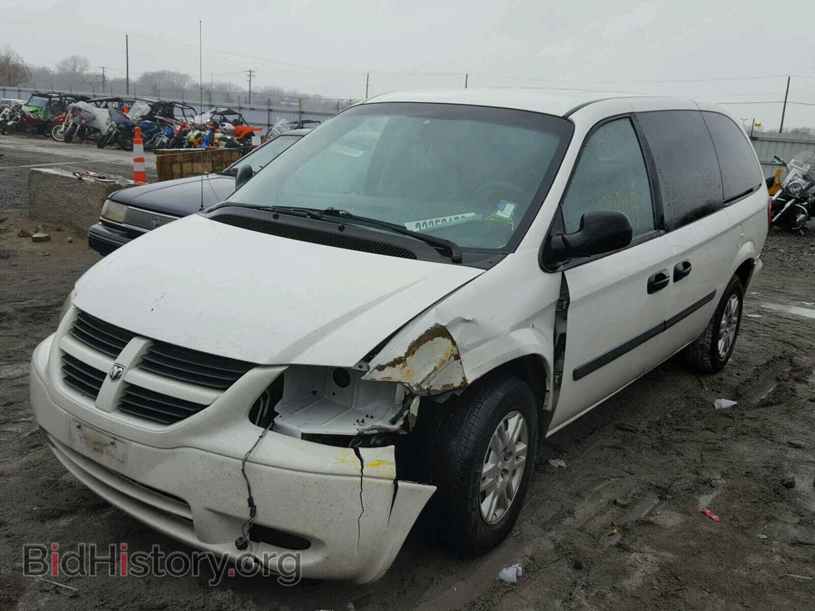 2007 DODGE CARAVAN - VIN: 1D4GP24E77B145128 - Фото 2