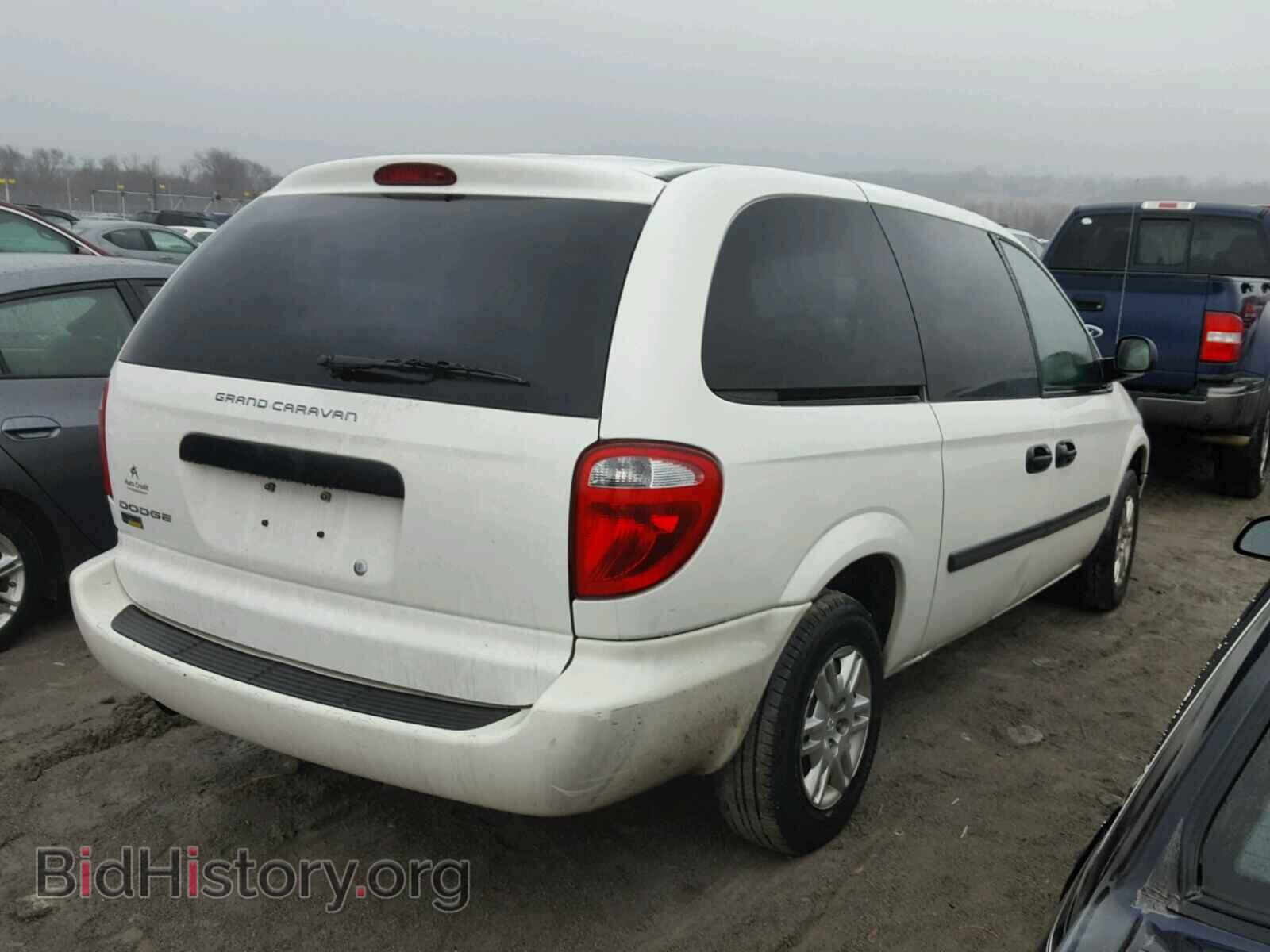 2007 DODGE CARAVAN - VIN: 1D4GP24E77B145128 - Фото 4