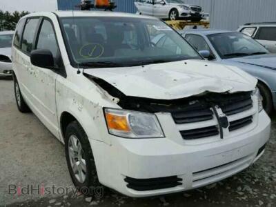 2010 Dodge CARAVAN Grand Cara, white — VIN 2D4RN4DE1AR231943, Copart