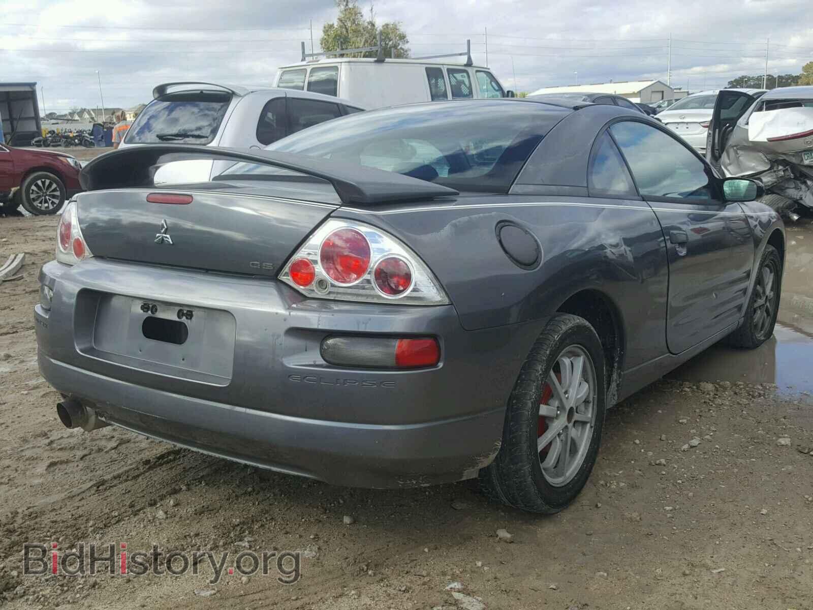 2002 MITSUBISHI ECLIPSE - VIN: 4A3AC44G92E076085 - Фото 4
