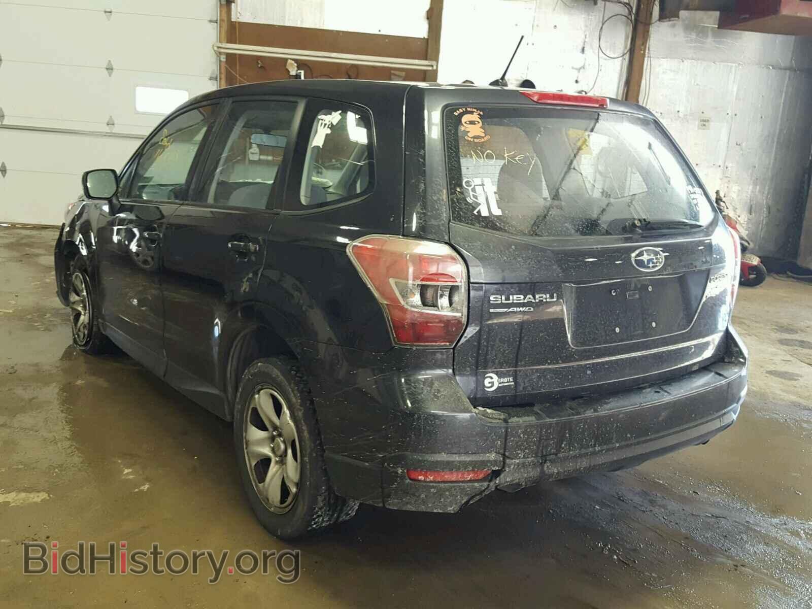 2014 SUBARU FORESTER - VIN: JF2SJAAC3EH404828 - Фото 3