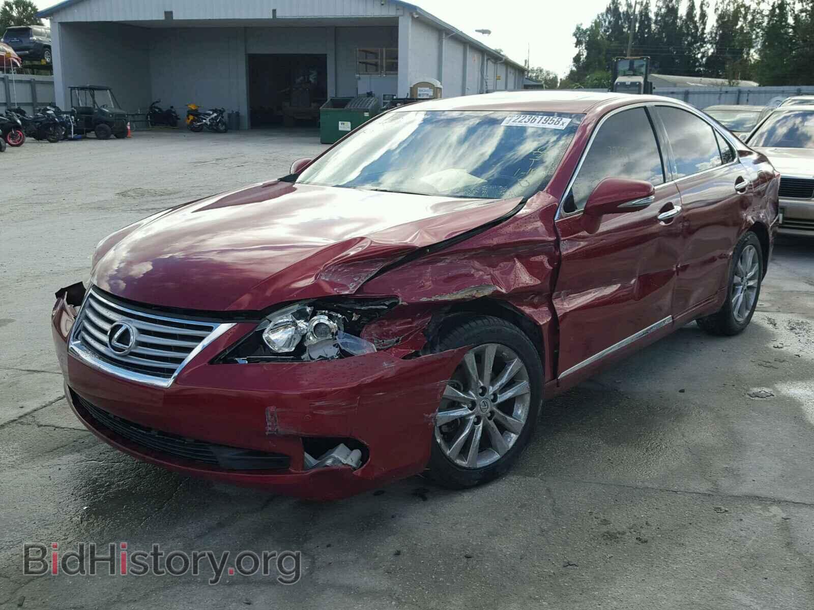 2011 LEXUS ES350 - VIN: JTHBK1EG4B2447127 - Фото 2