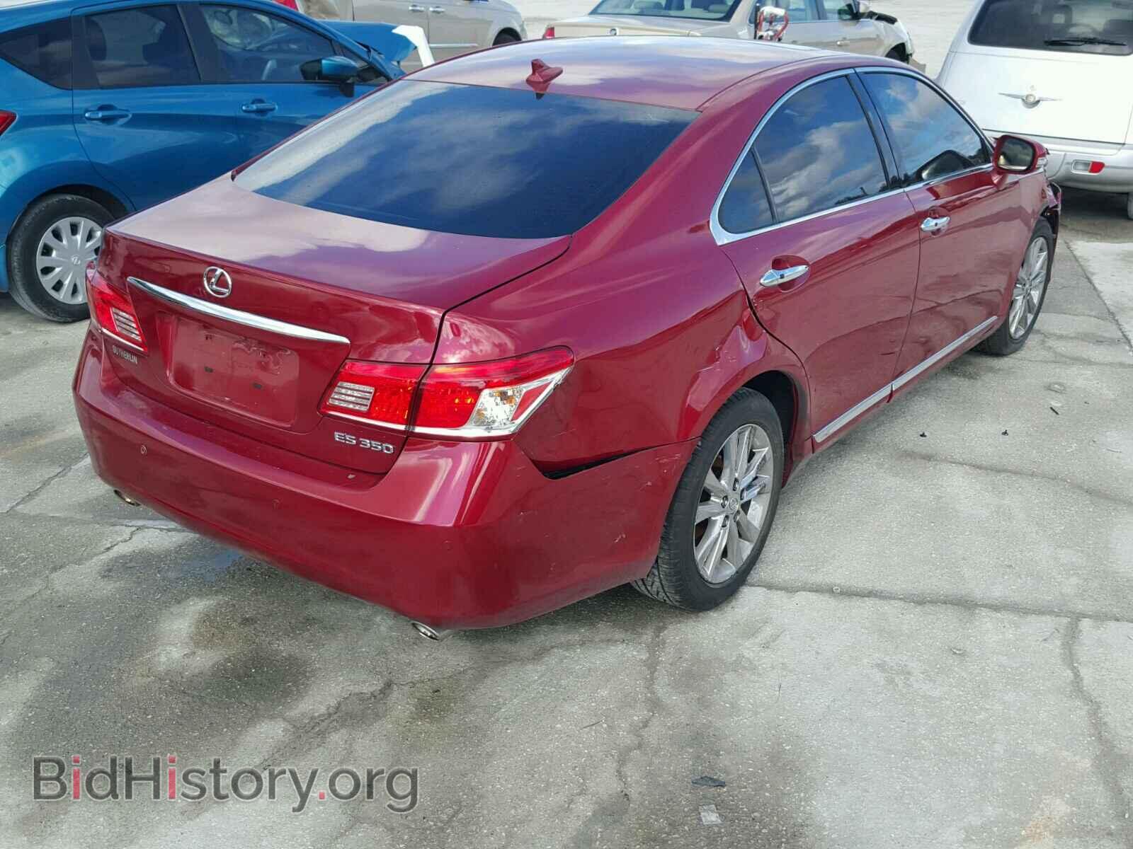 2011 LEXUS ES350 - VIN: JTHBK1EG4B2447127 - Фото 4