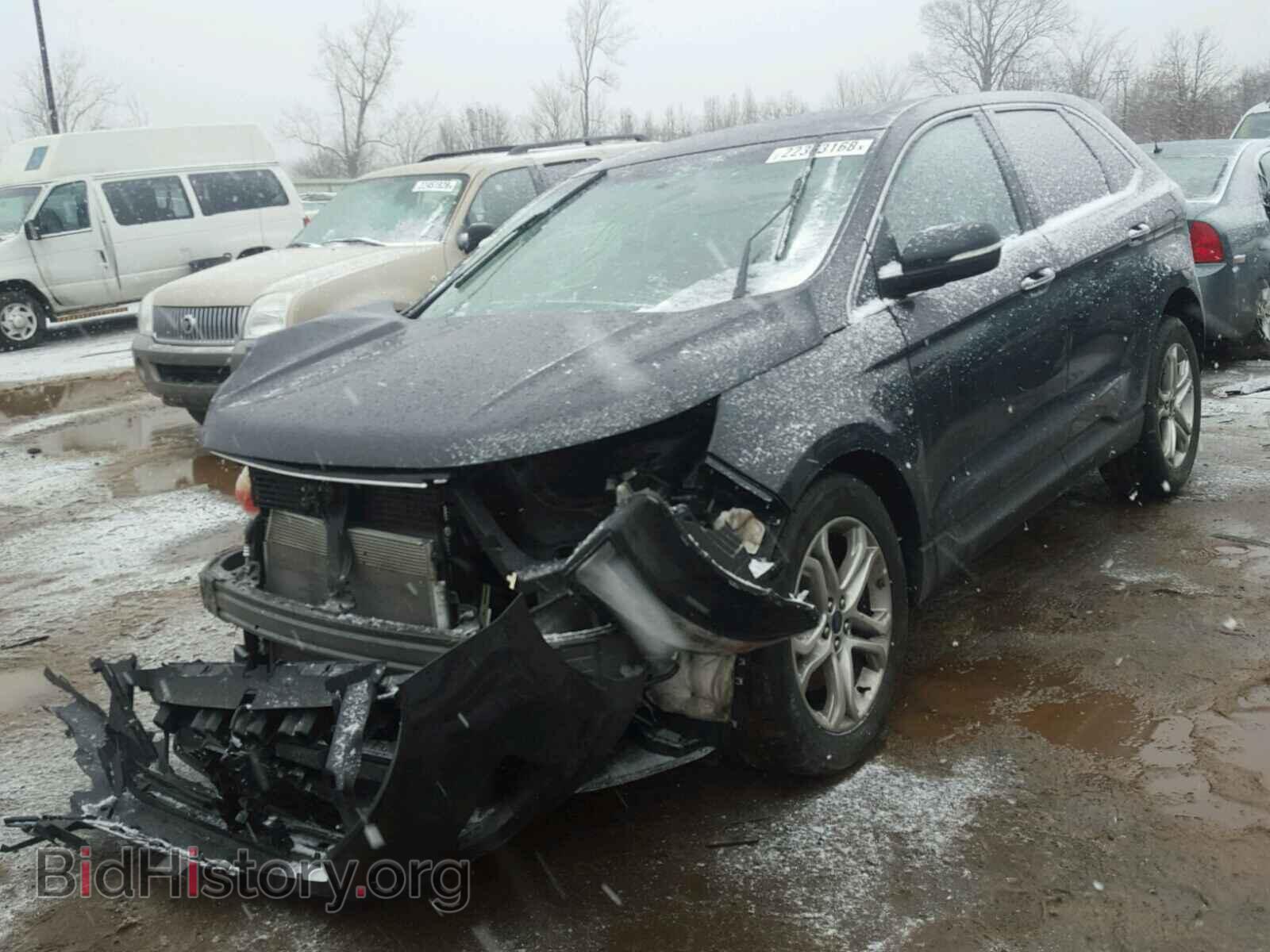 2015 FORD EDGE - VIN: 2FMTK4K82FBB52124 - Фото 2