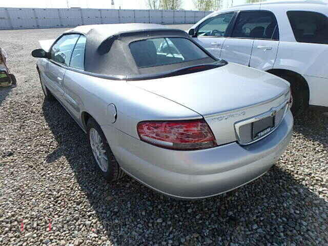 2005 CHRYSLER SEBRING - VIN: 1C3EL55R95N530435 - Фото 3
