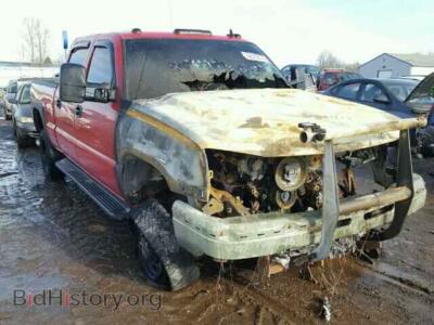 2007 Chevrolet SILVERADO, красный — VIN 1GCHK23D47F130412, Copart