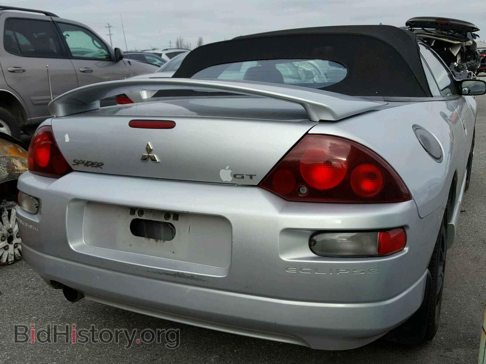 2002 MITSUBISHI ECLIPSE - VIN: 4A3AE85H02E013725 - Фото 4