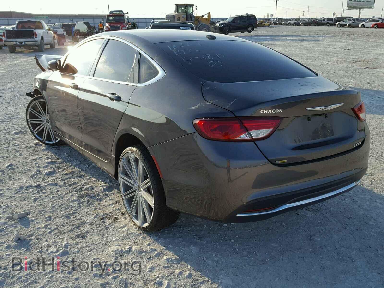 2015 CHRYSLER 200 - VIN: 1C3CCCAB6FN602343 - Фото 3