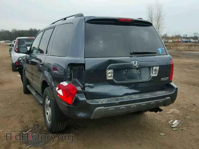 2005 HONDA PILOT - VIN: 2HKYF18595H512566 - Фото 3