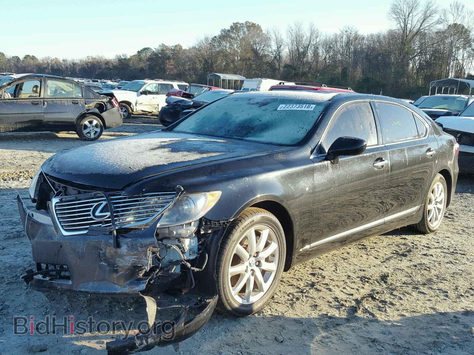 2008 LEXUS LS460 - VIN: JTHGL46F685030318 - Фото 2