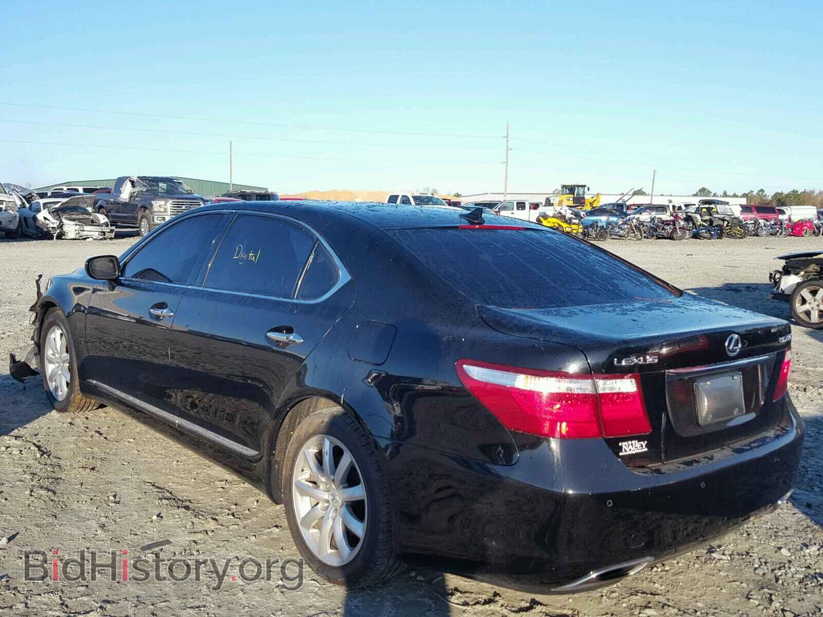 2008 LEXUS LS460 - VIN: JTHGL46F685030318 - Фото 3
