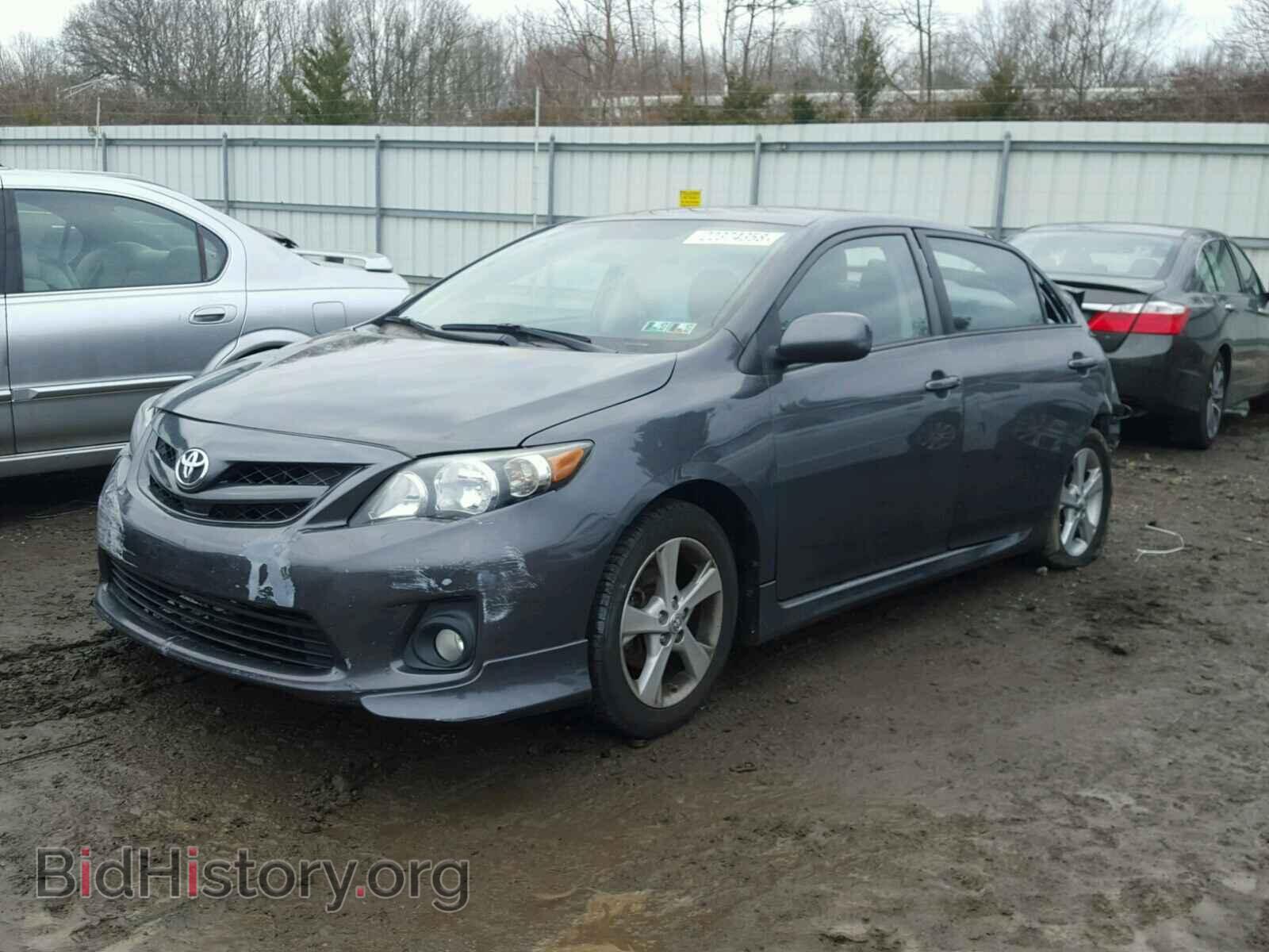 2011 TOYOTA COROLLA BA - VIN: 2T1BU4EE2BC553217 - Фото 2