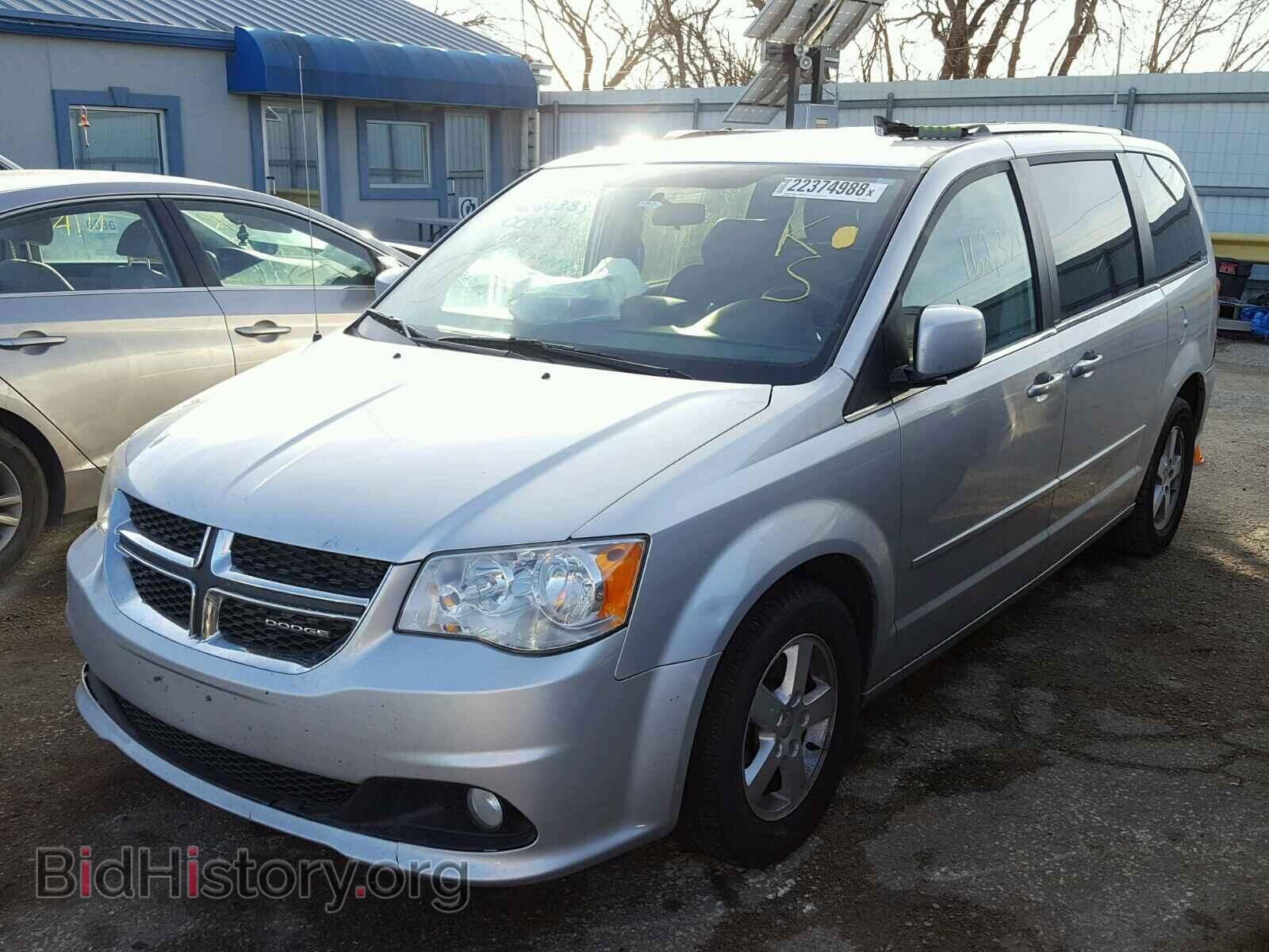 2011 DODGE CARAVAN - VIN: 2D4RN5DG7BR661243 - Фото 2
