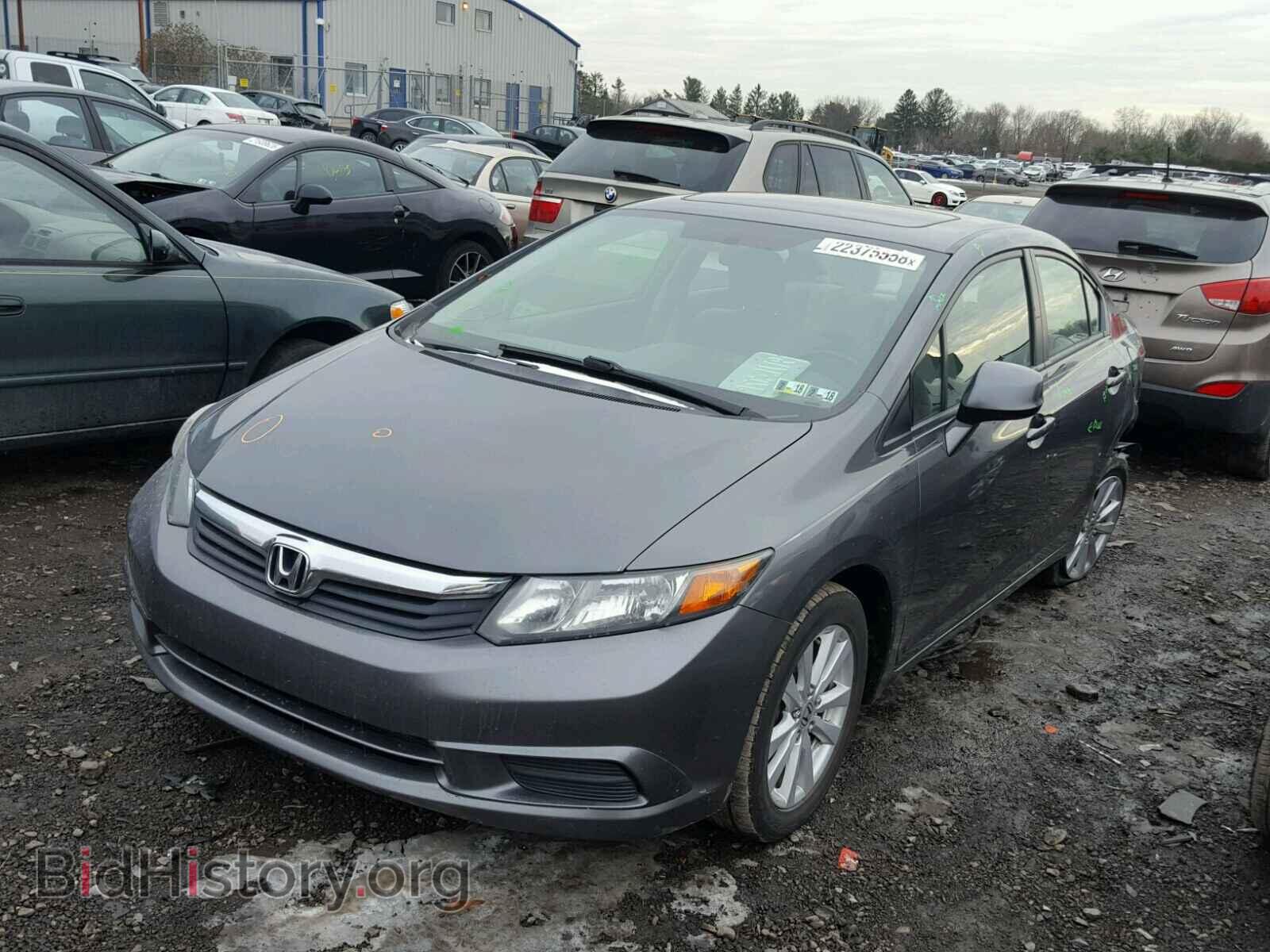 2012 HONDA CIVIC - VIN: 2HGFB2F8XCH550949 - Фото 2