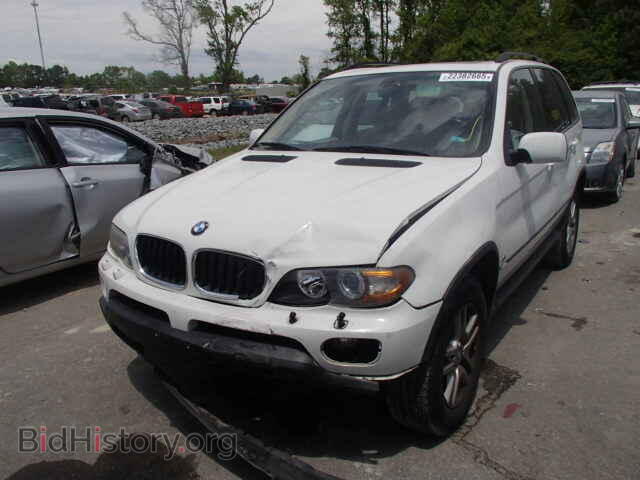 2005 BMW X5 - VIN: 5UXFA13535LY10201 - Фото 2