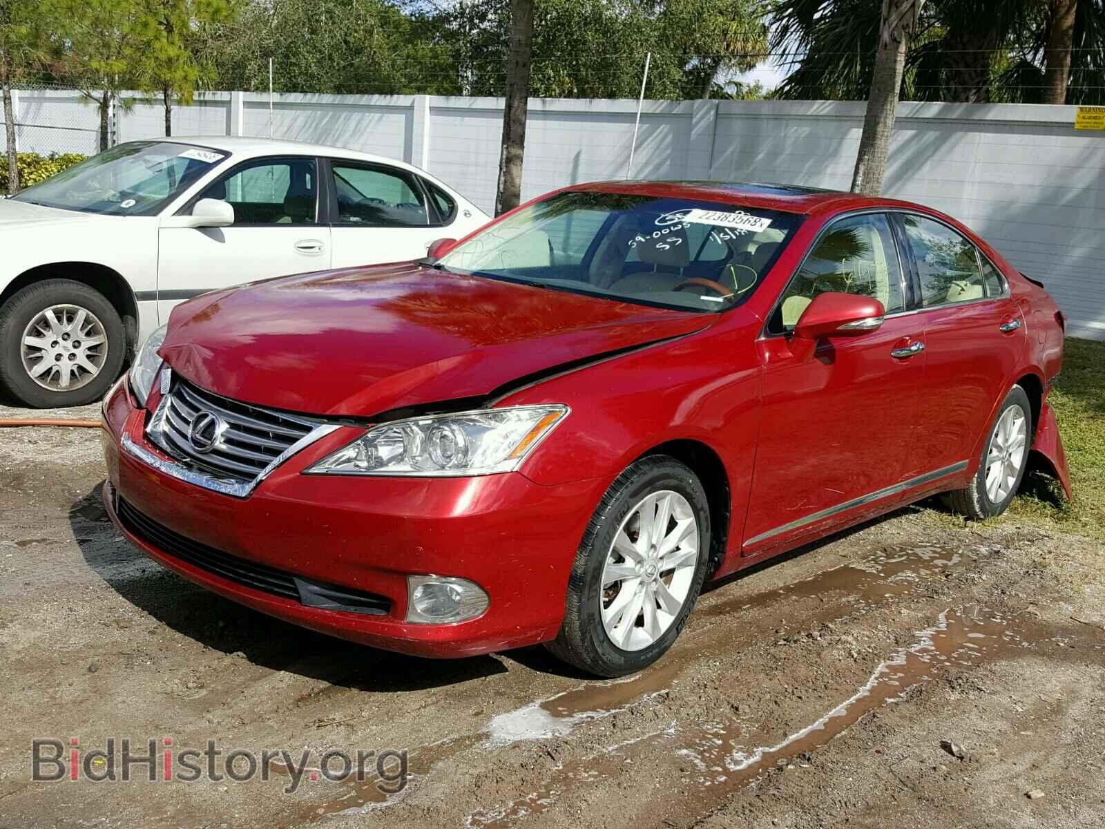 2010 LEXUS ES350 - VIN: JTHBK1EG7A2368646 - Фото 2