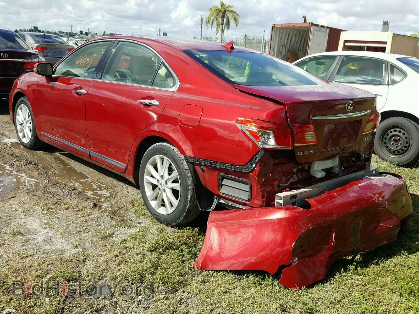 2010 LEXUS ES350 - VIN: JTHBK1EG7A2368646 - Фото 3