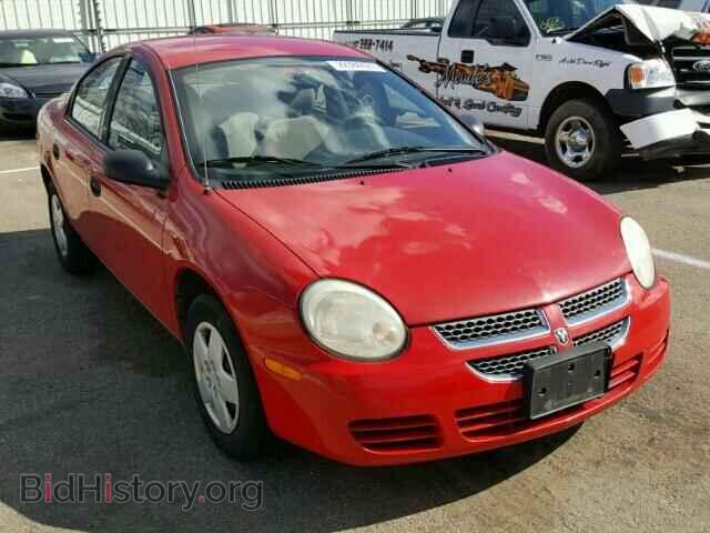 Фотография 1B3ES26C45D241042 - DODGE NEON 2005
